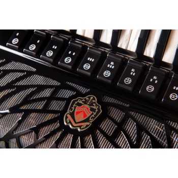 Scandalli Air IV C  45/120/4°-5°LMMH col.Black - Nero