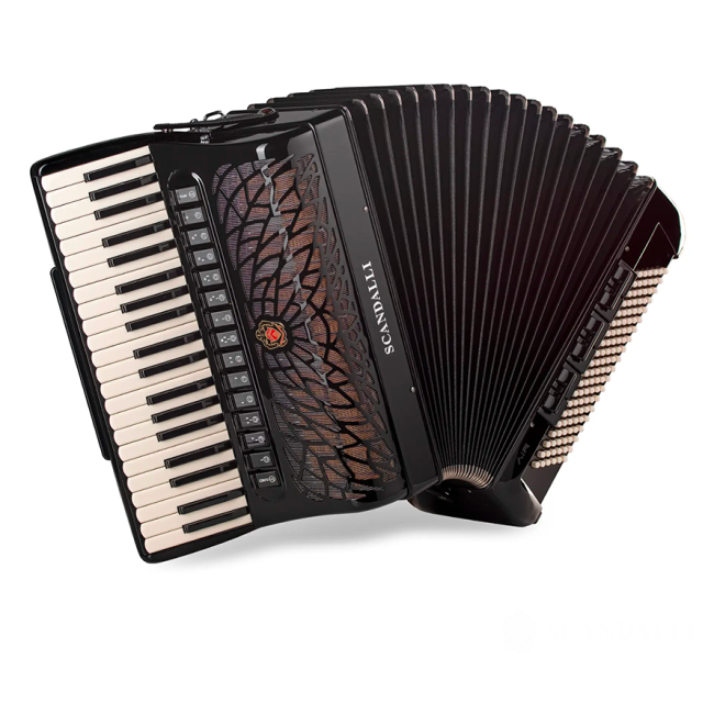 Scandalli Air V  41/120/5°-5°LMMMH col.Black -...