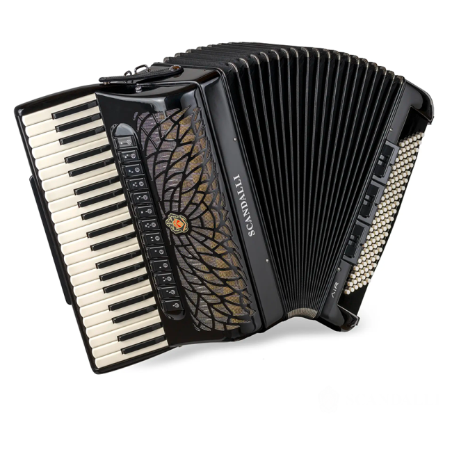 Scandalli Air IV  T 41/120/4°-5°LMMH col.Black...