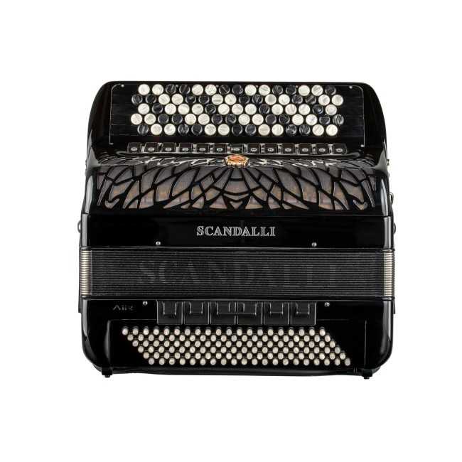 Scandalli Air VI C  45/120/5°-5°LMMH col.Black...