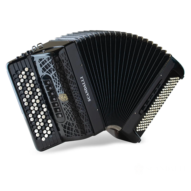 Scandalli mod. Concerto BJC 342 ( 5 row of...