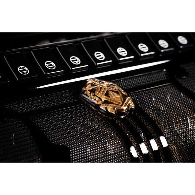 Scandalli mod. Musa Clio 5 file di bottoni,...