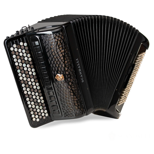 Scandalli mod. Extreme 5 file di bottoni,...