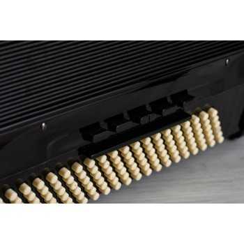 Scandalli mod. Extreme (conservatory) 47/120/ 4°- 6° Free Bass, LMMH, col. BLACK - Nero