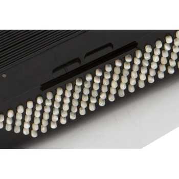 Scandalli mod. Extreme Plus (conservatorio) 47/120/4°- 4 ° Free Bass,LMMH col. BLACK - Nero