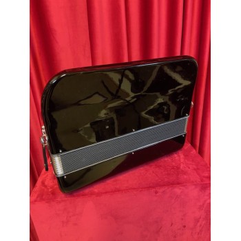 USED - Paolo Soprani buttons (cromatic) mod. Professionale 47/120/3°/4° Musette, col. Nero