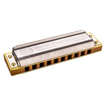 HOHNER ARMONICA MARINE BAND DE LUXE  Ton. G 2