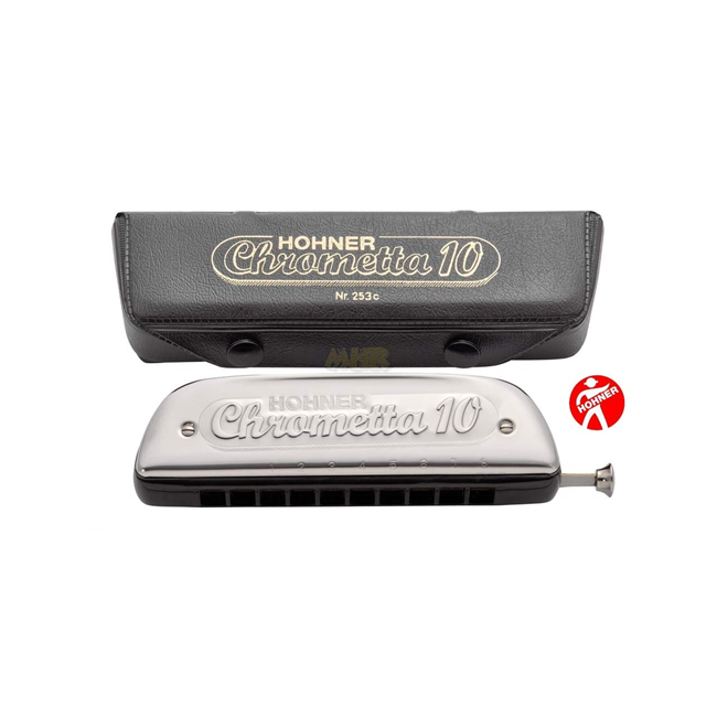 HOHNER ARMONICA CHROMETTA 10 Ton. C