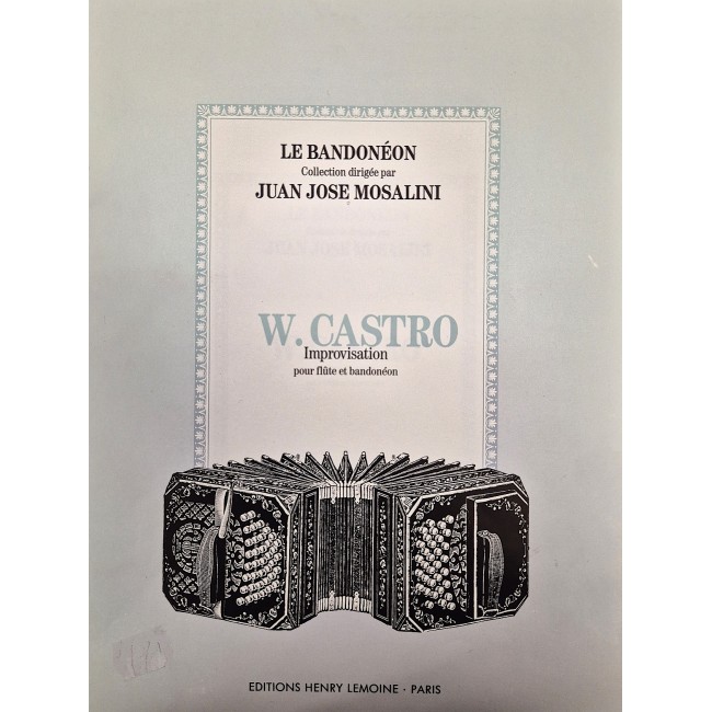 Le Bandonèon - Improvisation Per Bandonèon et...