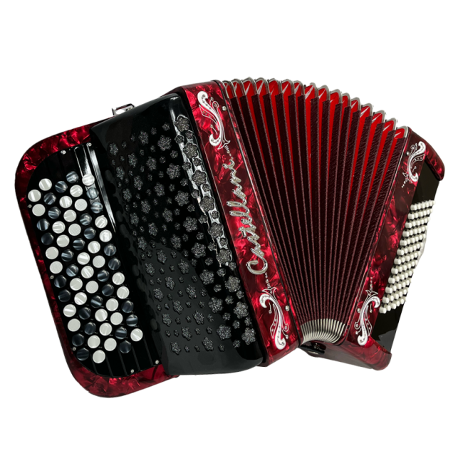 Castellani mod. Studio, 72/2°, 5 file di...