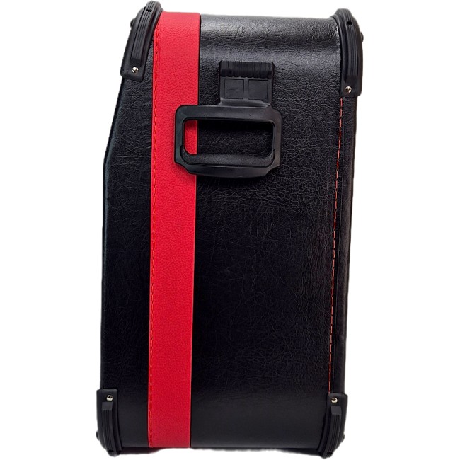Shaped hard case with trolley and wheels for 41...
