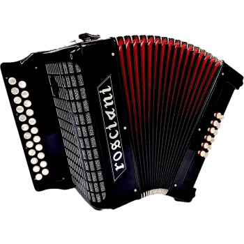 USED - Rosciani mod. Trikitixa (23/12 2 reeds) Black