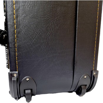 Scandalli, Custodia rigida + Trolley per fisarmonica "Deluxe" con manici e ruote