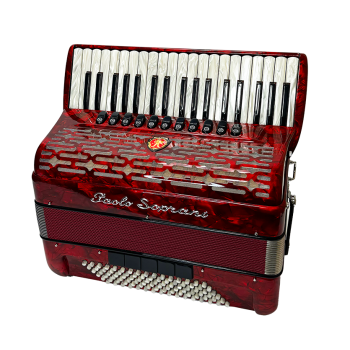 Paolo Soprani mod. Professionale 37/96/4°- 4° LMMM, col. RED - Rosso