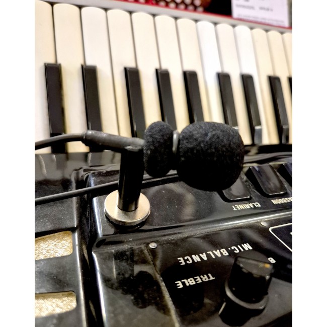 Kit of microphones magnetised for accordion...