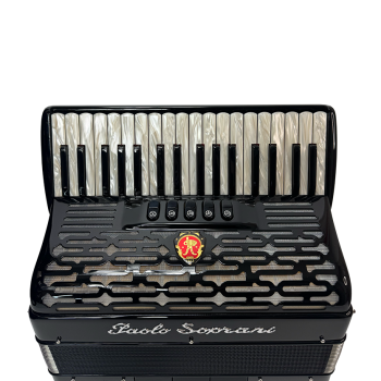 Paolo Soprani mod. Professionale 34/72/3°/4° LMM, col. BLACK - Nero