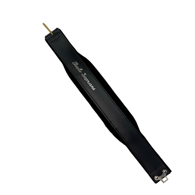 Paolo Soprani manale NERO in cuoio e velluto...