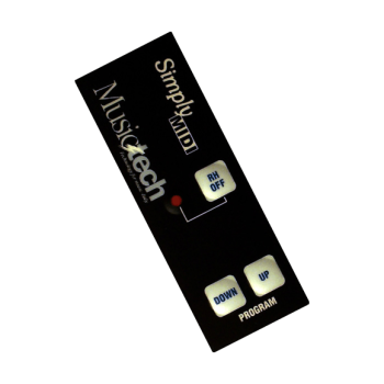 Musictech Simply Midi per organetto (diatonic accordion) LEFT - Bassi