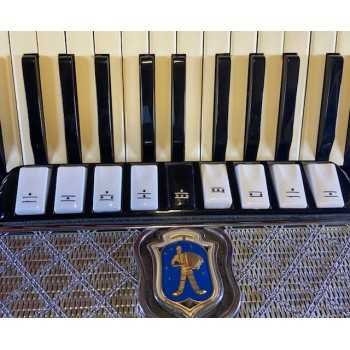 USATO - Paolo Soprani mod. Professionale  41/120/4 , LMMM musette, col. Nero