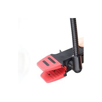 Electret condenser microphone with integrated clip, ideal for various instruments