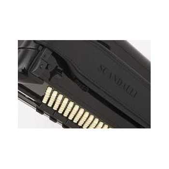 OUTLET - Scandalli mod. CROMO VI 46(87)/120 buttons, 4°- 5°, LMMH, (B Griff)col. BLACK - Nera