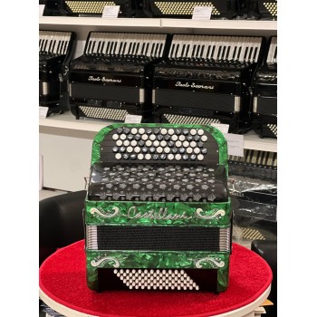 Castellani mod. Studio, 72/2°, 5 file di bottoni, C...