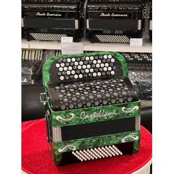 Castellani mod. Studio, 72/2°, 5 file di bottoni, C... 2