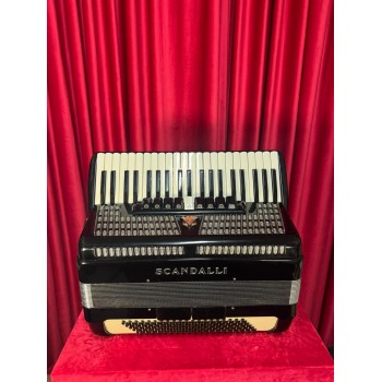 USATO - Scandalli 120/41/4°/5° LMMM musette , Nero color