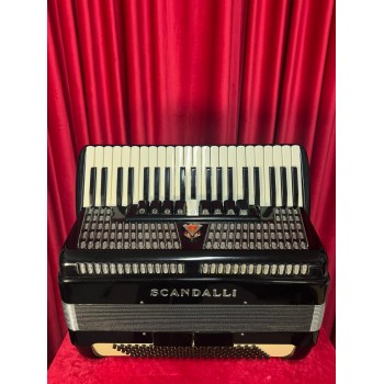 USATO - Scandalli 120/41/4°/5° LMMM musette , Nero color