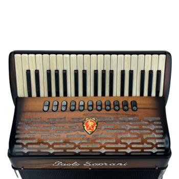 Paolo Soprani mod. Professionale 37/96/4°/4° LMMM, col. APPLE WOOD - Legno sfumato Nero