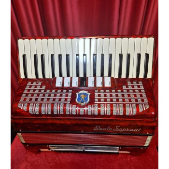 USATO - Paolo Soprani 37/80/3°- 4° LMMM musette, col. Red...