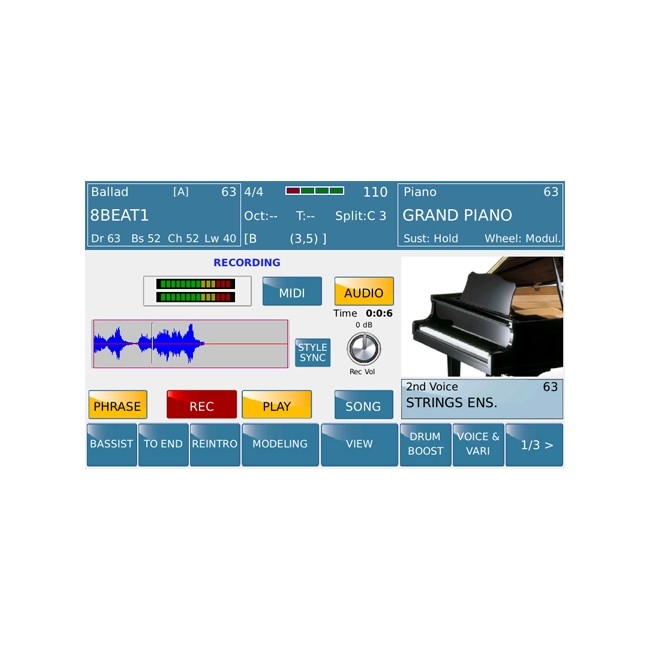 KETRON SD7 ARRANGER PLAYER, cod. 9TAKSD7