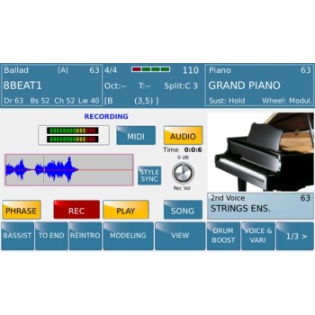 KETRON SD7 ARRANGER PLAYER, cod. 9TAKSD7
