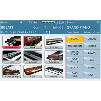 KETRON SD7 ARRANGER PLAYER, cod. 9TAKSD7