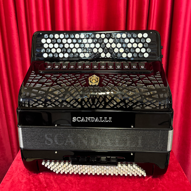 USED LIKE NEW - Scandalli mod. BJC 442 ( 5 row...