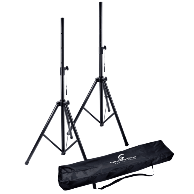 SPST-SET-AIR-BK Kit stativi per diffusori...