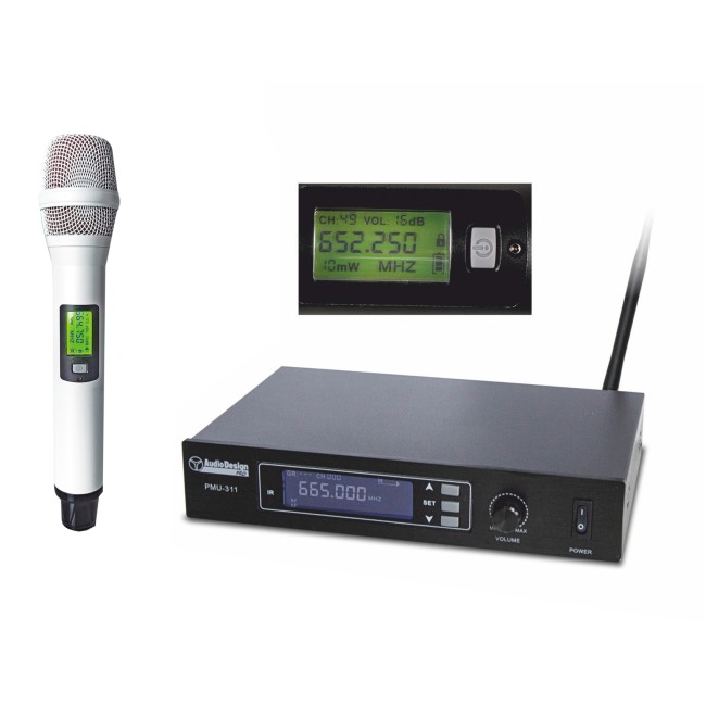AUDIO DESIGNER Radio Microfono PMU 311W