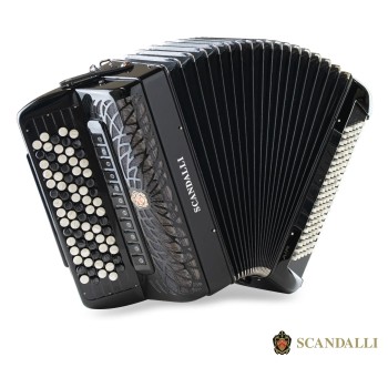 Scandalli Air I C 45/120/4°-5°LMMH col.Black - Nero