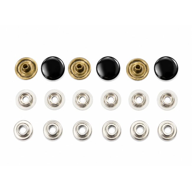 Kit of 6 Snap Fasteners for Attaching an...