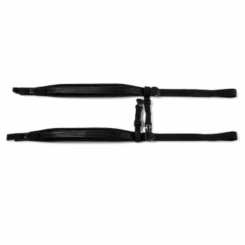 Adjustable accordion straps in cordura and velvet width 5...