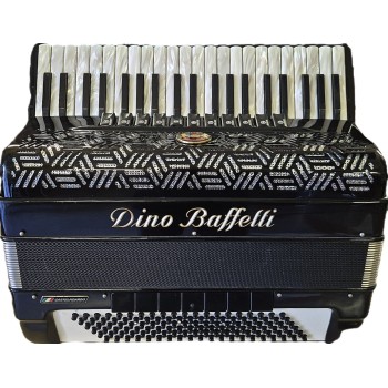 USATO - Dino Baffetti mod. Pro 41/120/4/5 LMMM musette, Nero 2