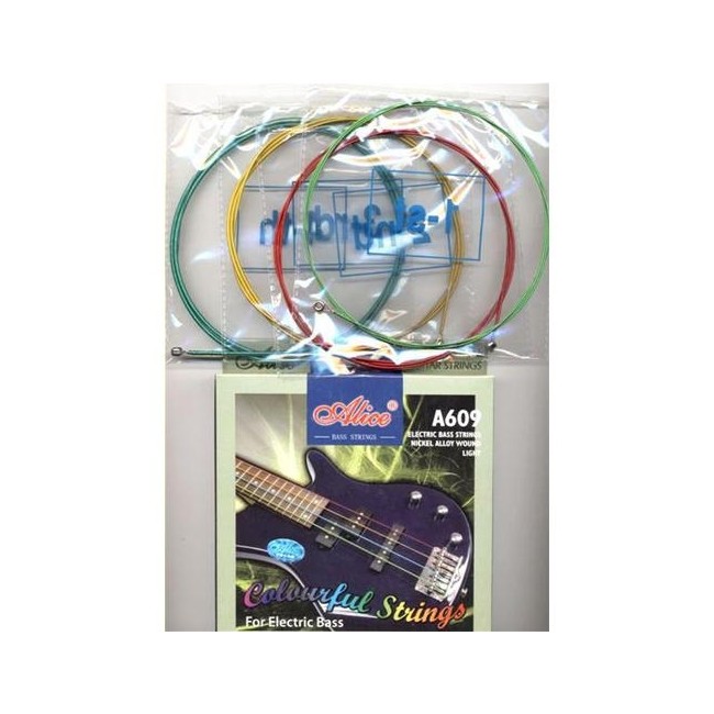 MUTA DI CORDE ALICE PER BASSO ELETTRICO 4 CORDE...