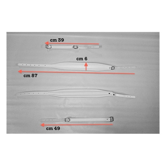 Straps for accordion in Real leather and...