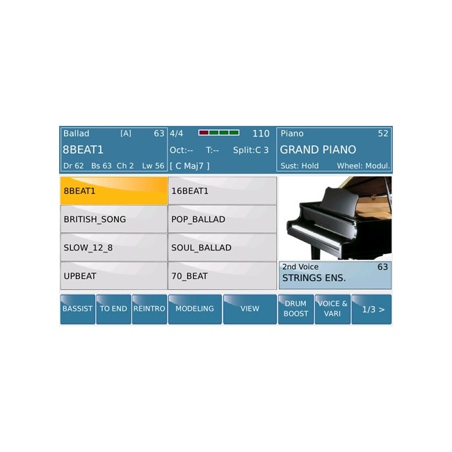 KETRON SD7 ARRANGER PLAYER, cod. 9TAKSD7