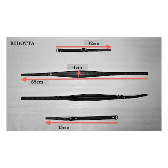 Straps for accordion in Real leather and...