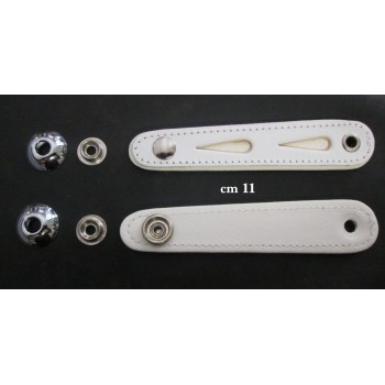 CHIUSURA IN CUOIO PER MANTICE FISARMONICA KIT COMPLETO...