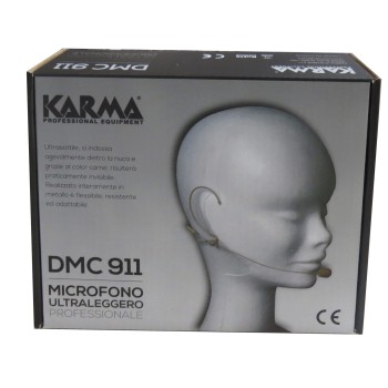 KARMA DMC 911 microfono ultraleggero - jack 3,5mm ghiera