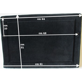 Cuscino professionale per Fisarmonica in Velluto Nero – 44 × 41 × 31 cm