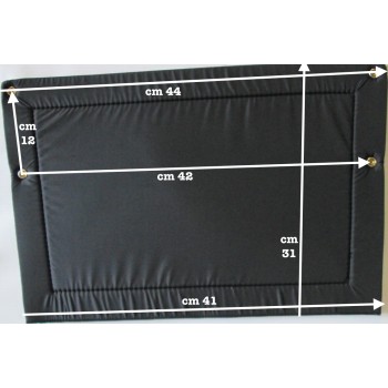 Cuscino professionale per Fisarmonica in Nylon Nero – 44 × 41 × 31 cm