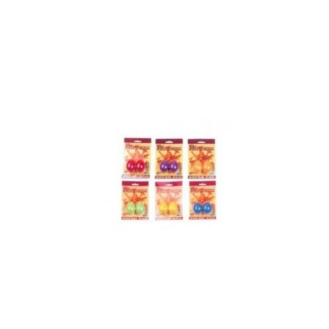 Coppia di Maracas Uovo Colorati